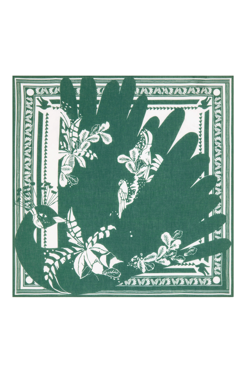 PALLADIO PRINTED BANDANA - ASPEN GREEN