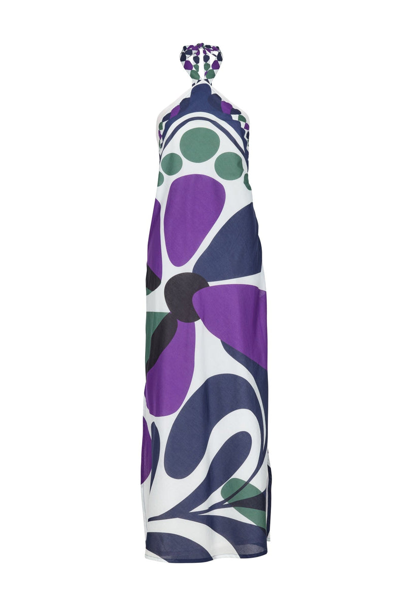 ROBE KATIA IMPRIME RIVIERA - VIOLET