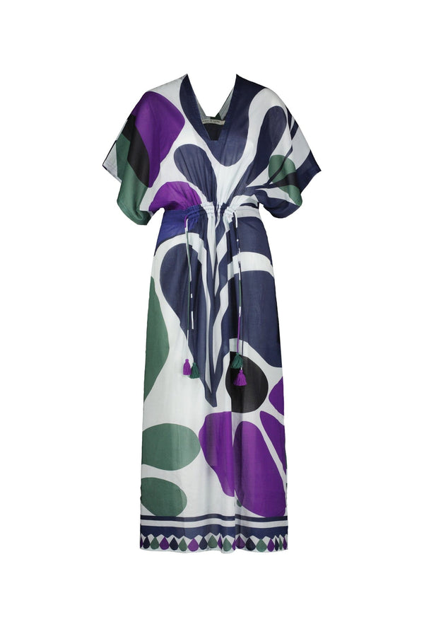 ROBE STEVANA IMPRIME RIVIERA - VIOLET
