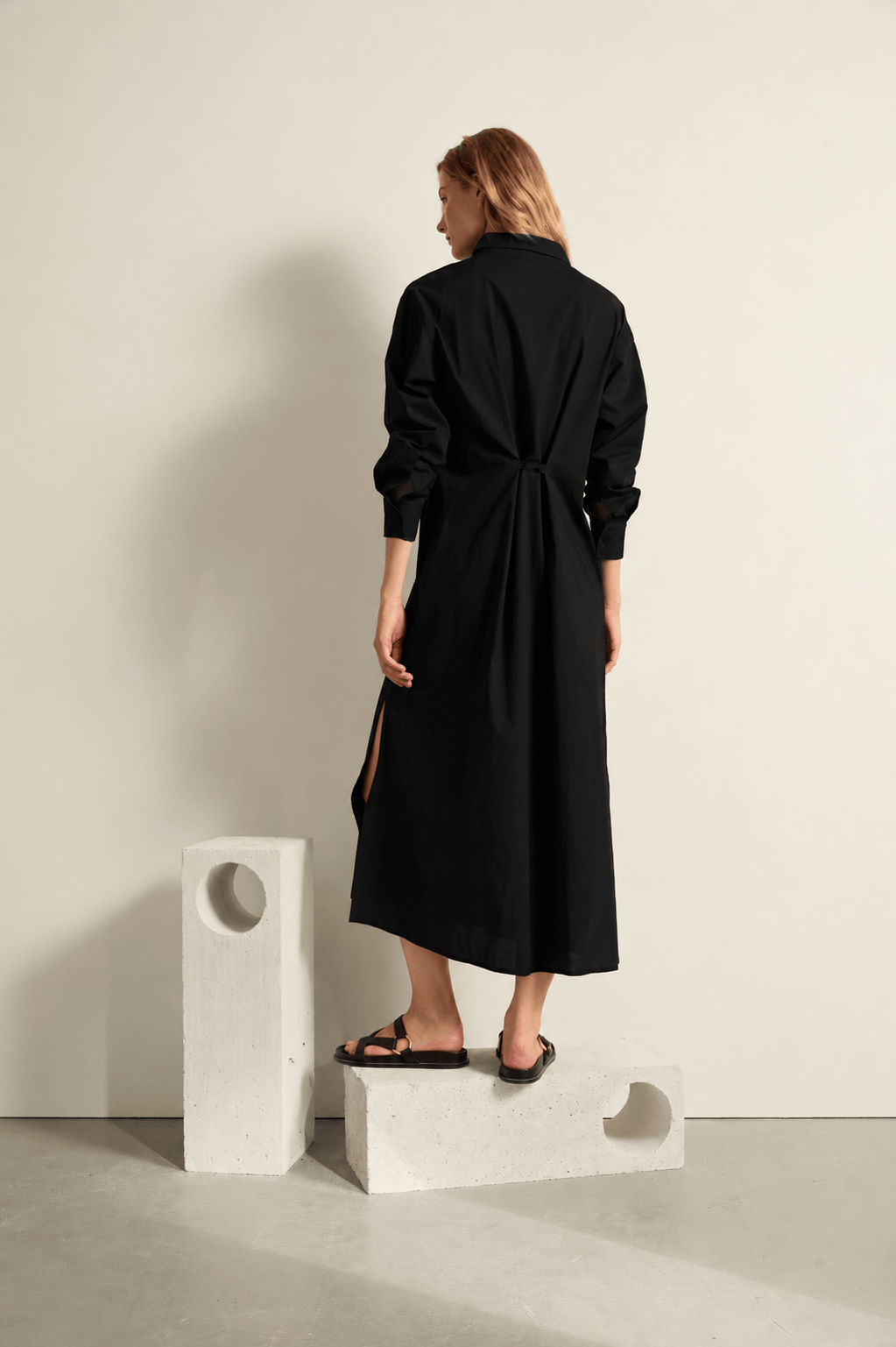 ATHENA  DRESS BASICO - BLACK
