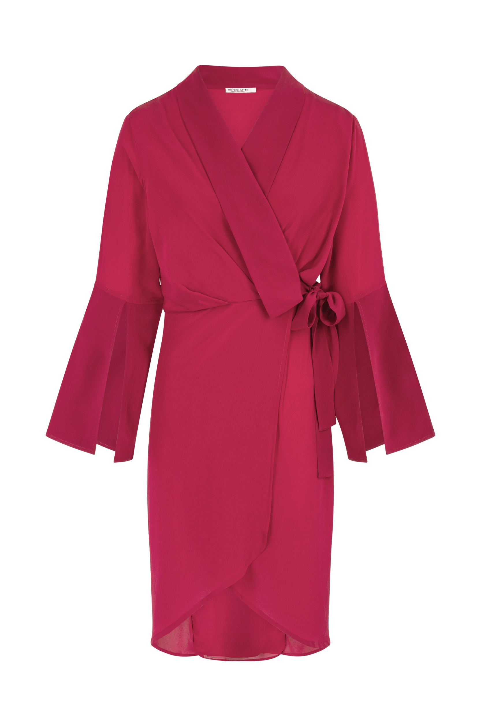 ANAE SILK DRESS - CAMELIA