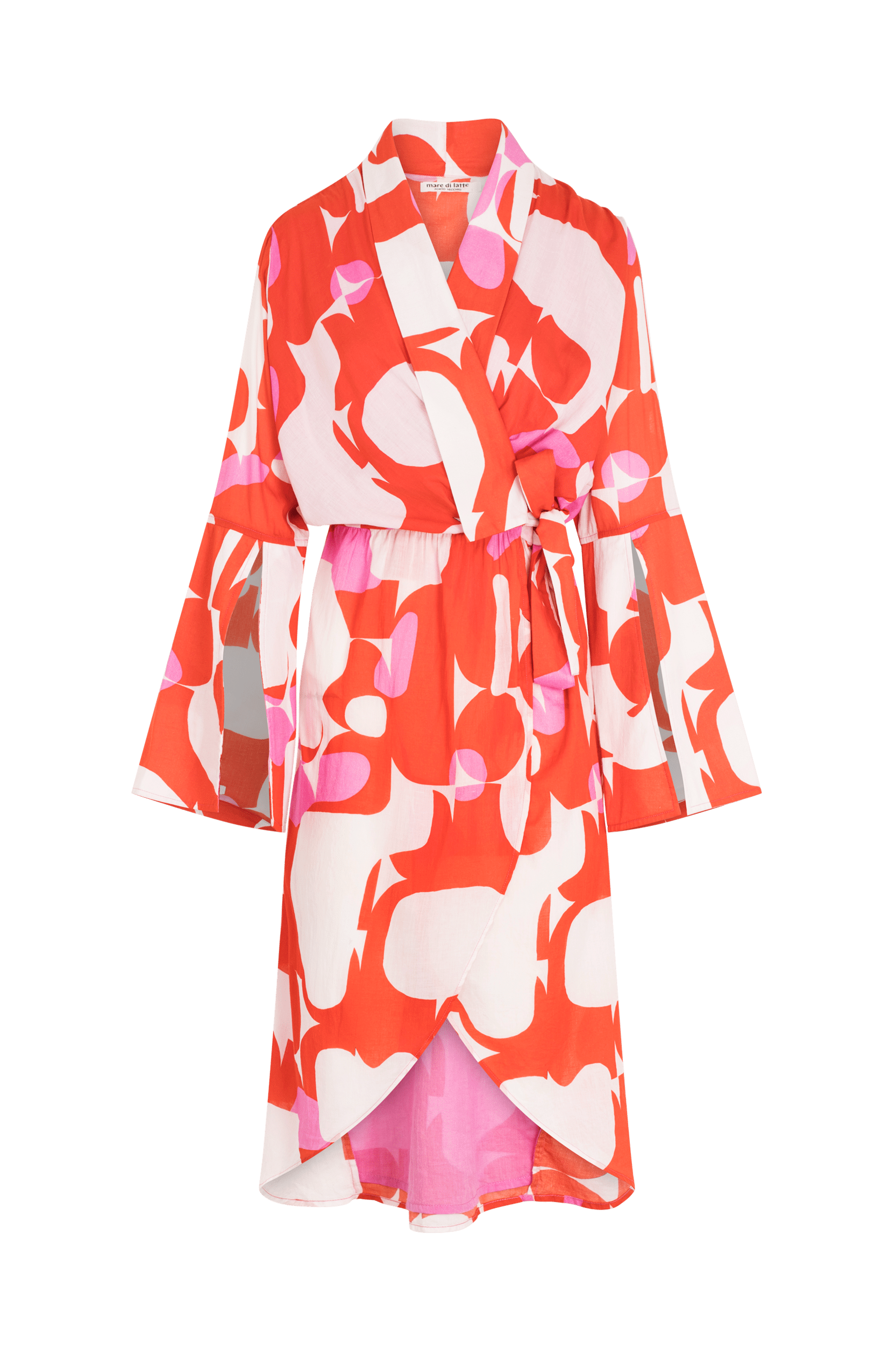 ANAE DRESS SEVENTIES PRINT - PINK