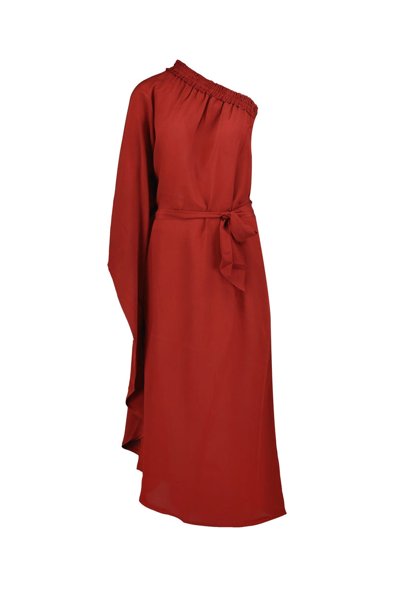 ROBE LOUNA SOIE - PAPRIKA
