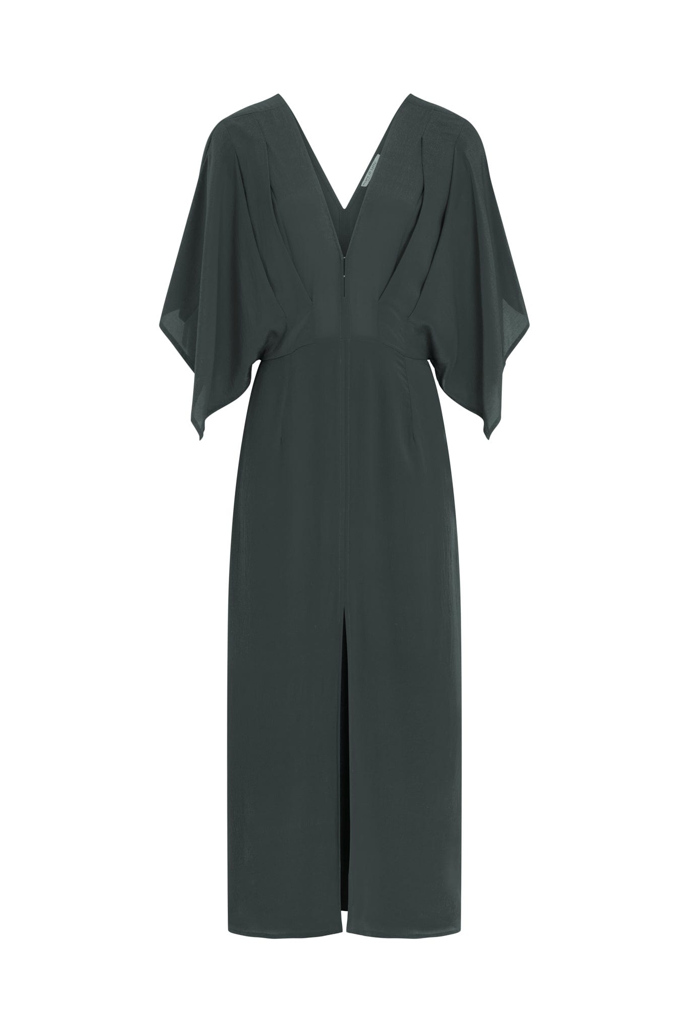 SILK SOUANE DRESS - ULTRA VIOLET