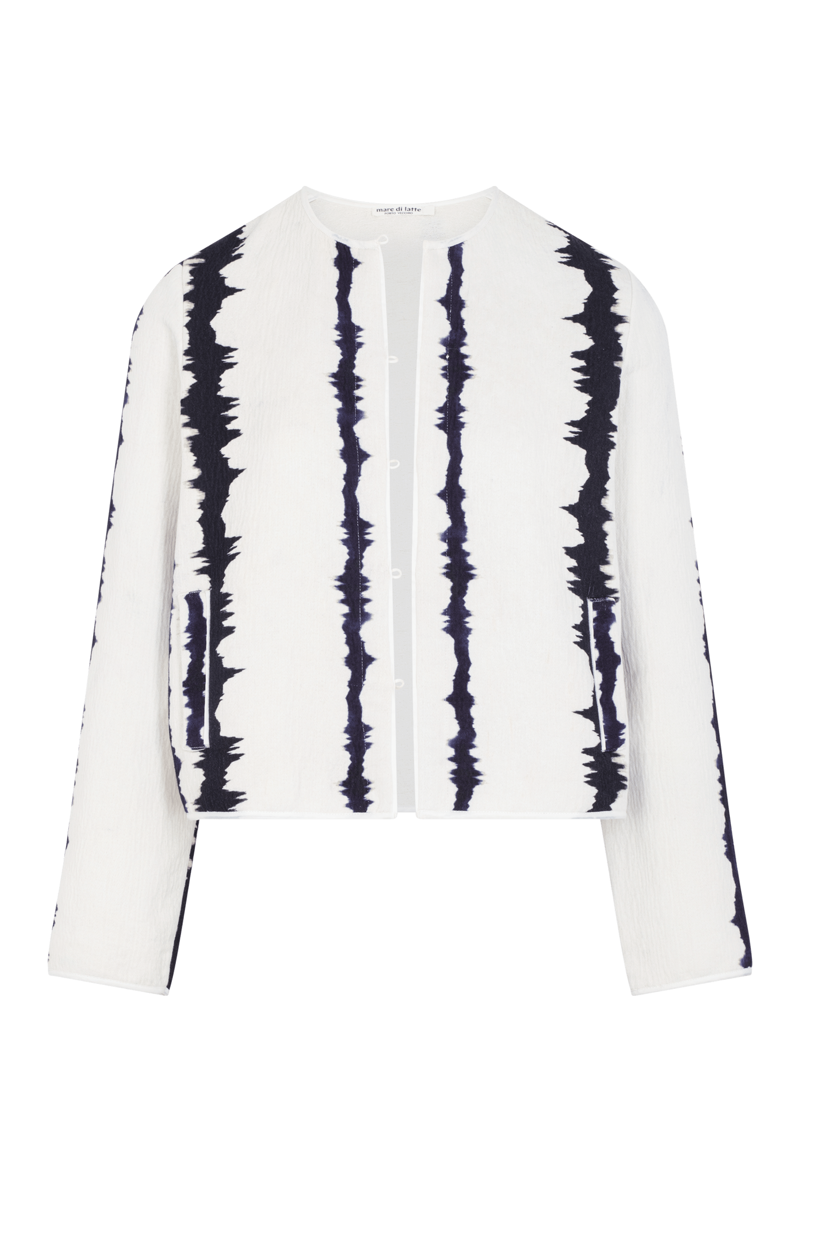 VESTE CHARLOTTE TIE AND DYE - WHITE
