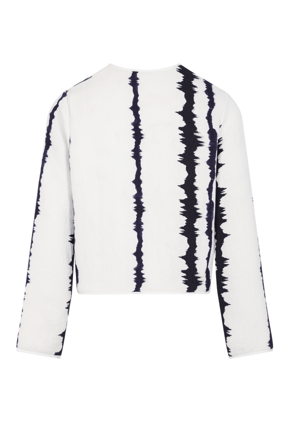 VESTE CHARLOTTE TIE AND DYE - WHITE