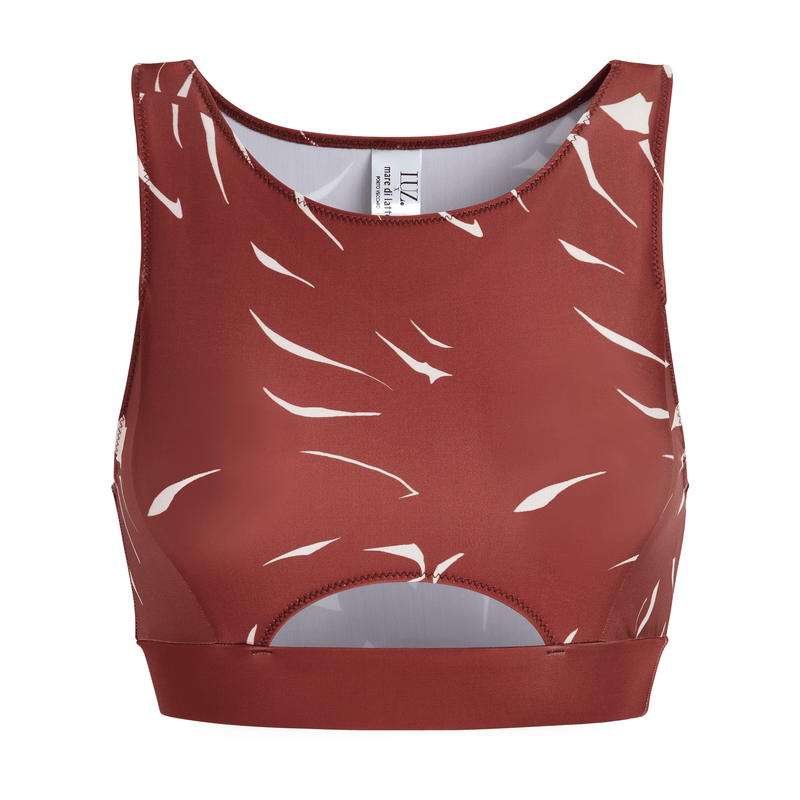 BRASSIÈRE DE SPORT IMPRIMÉE ELISE - SIENNE