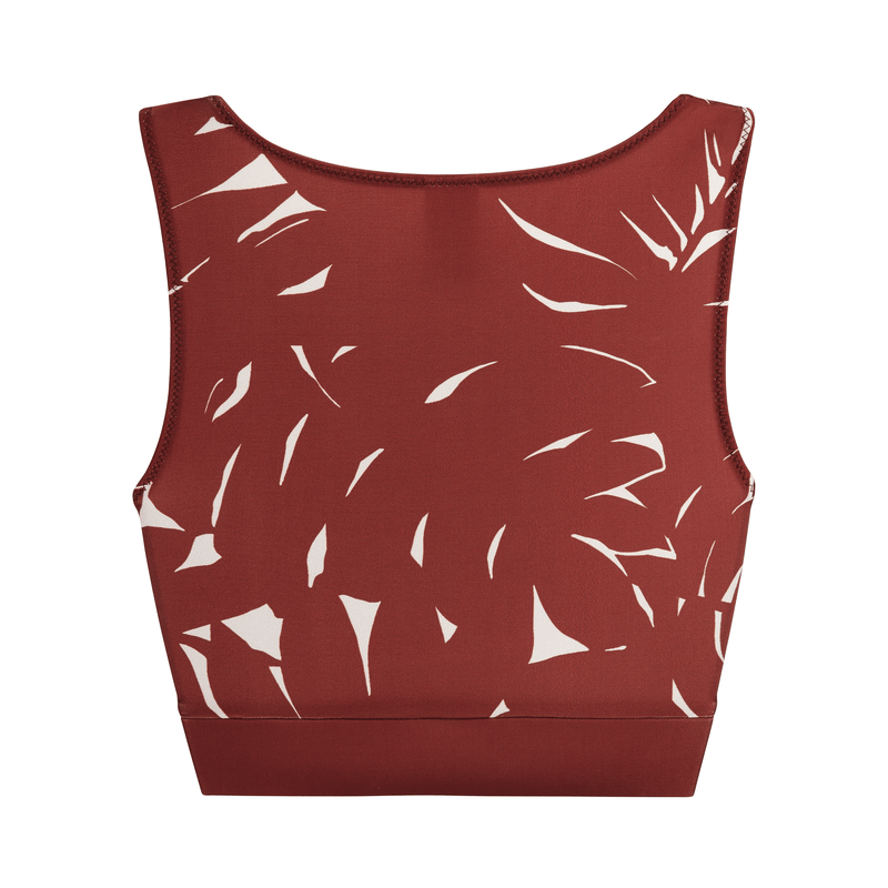 BRASSIÈRE DE SPORT IMPRIMÉE ELISE - SIENNE