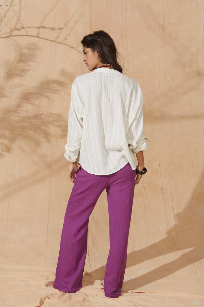 PANTALON ANGELA - MAGENTA PURPLE