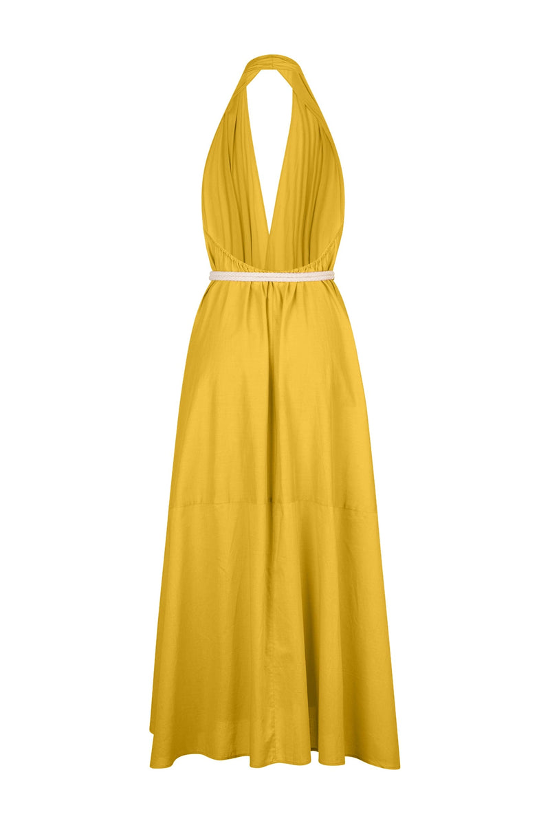 ROBE PARÉO MALIN LONG ACACIA - MIMOSA
