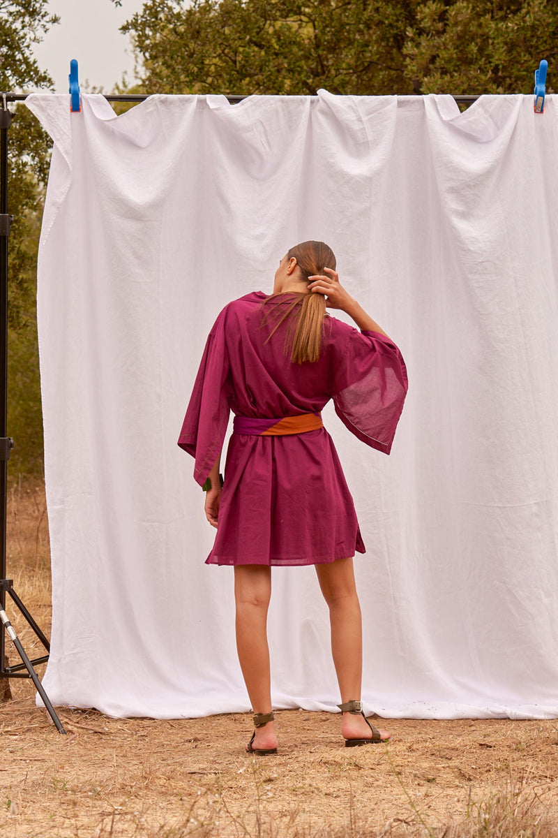 ROBE ALABAMA - DARK PURPLE