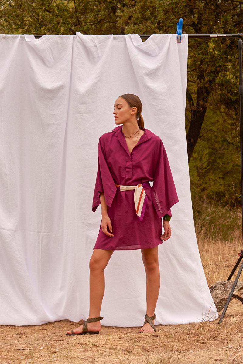 ROBE ALABAMA - DARK PURPLE