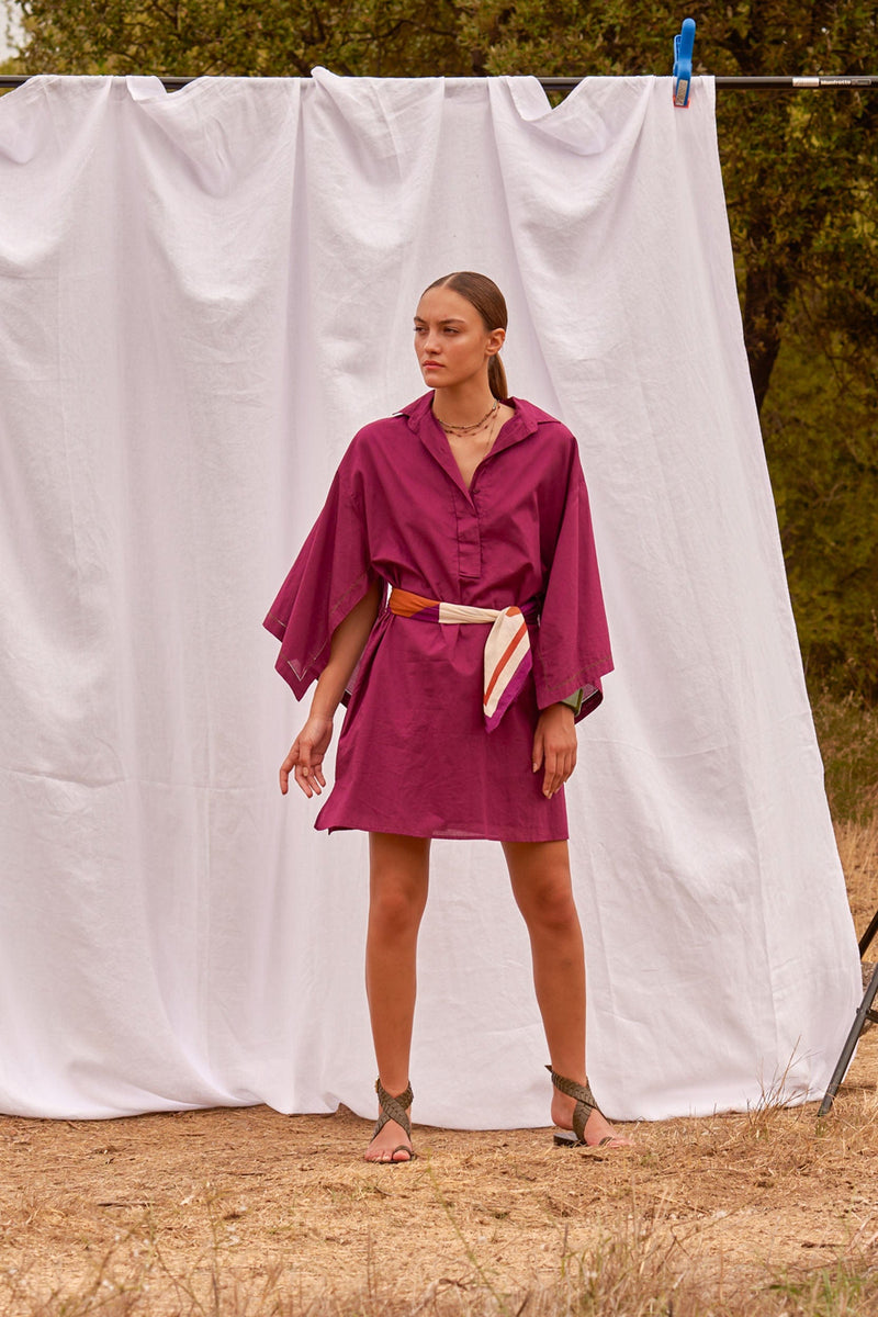 ROBE ALABAMA - DARK PURPLE