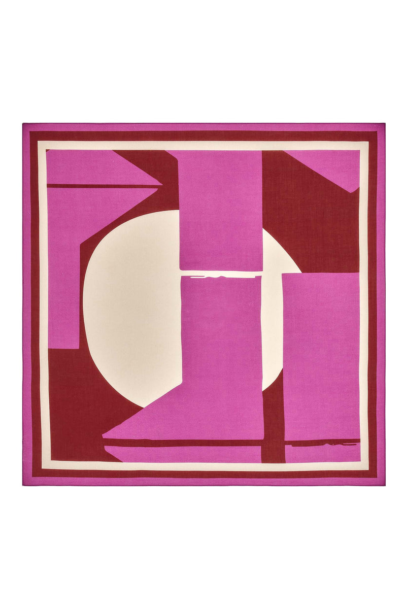 BANDANA IMPRIME SUNSET - MAGENTA