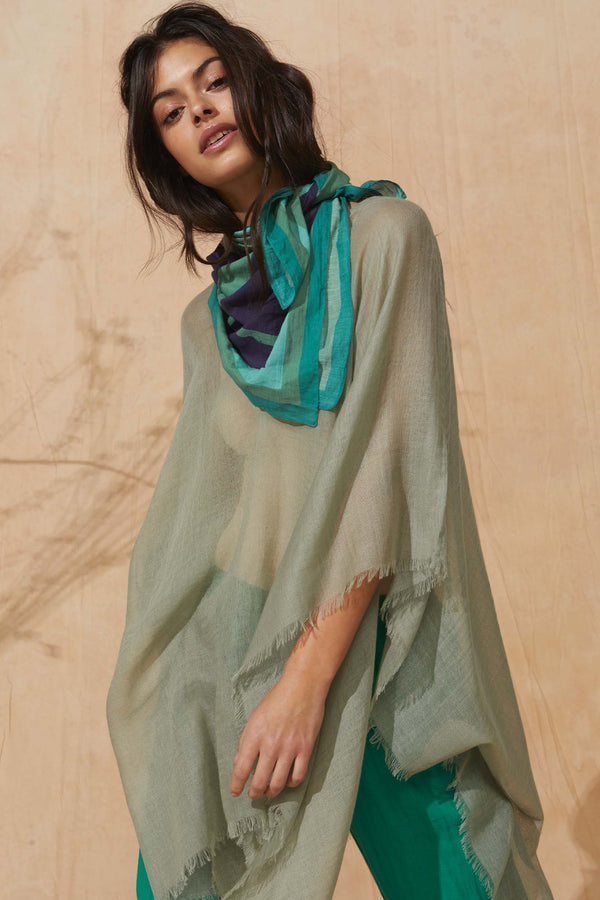 BANDANA IMPRIME SUNSET - GREEN