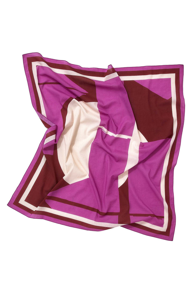 BANDANA IMPRIME SUNSET - MAGENTA