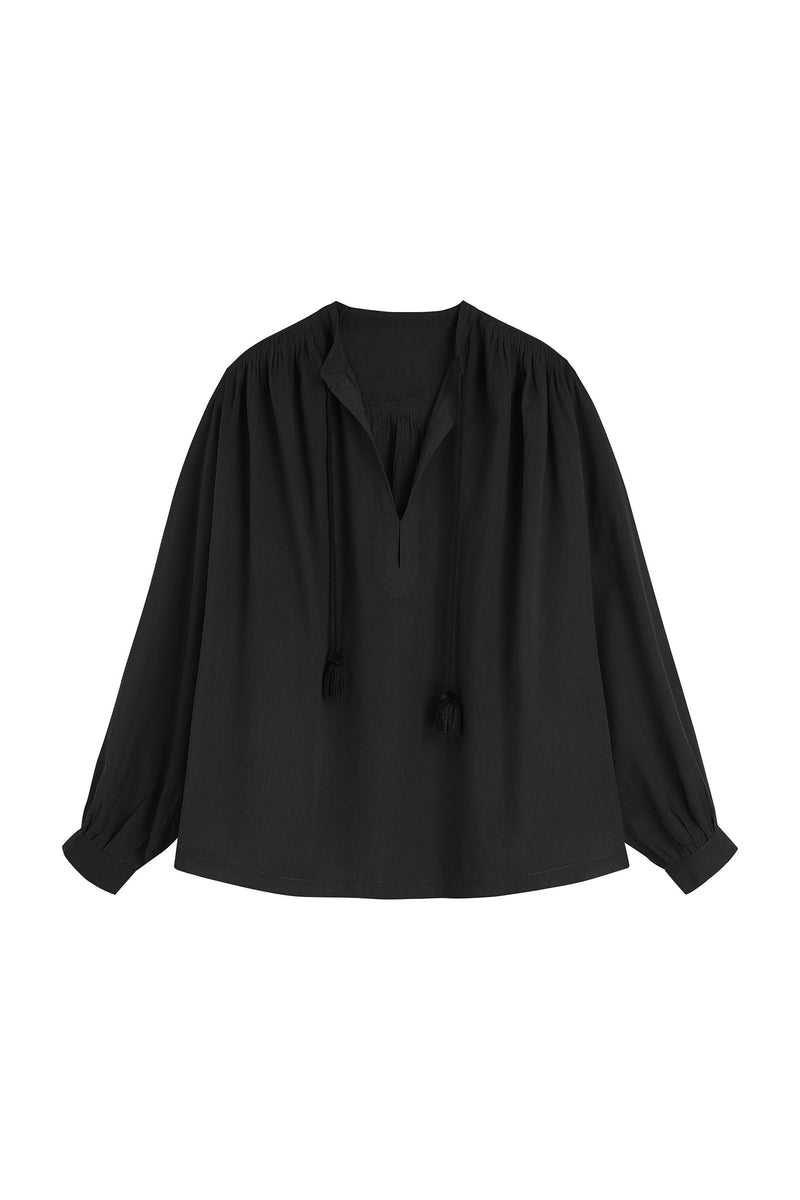 BLOUSE VENACO MARAVOILE - BLACK