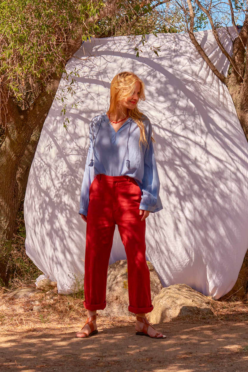 BLOUSE VENACO MARAVOILE - FOREVER BLUE