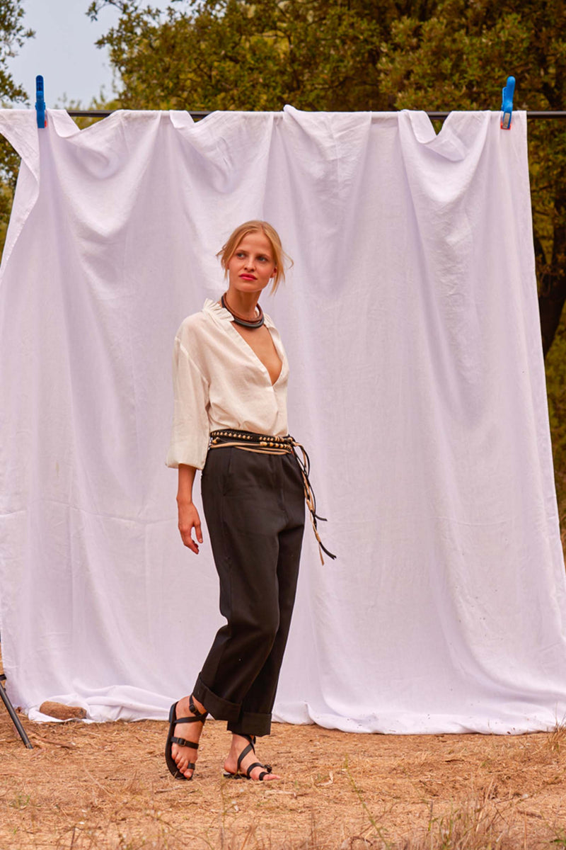 BLOUSE SAPHO - OFF WHITE