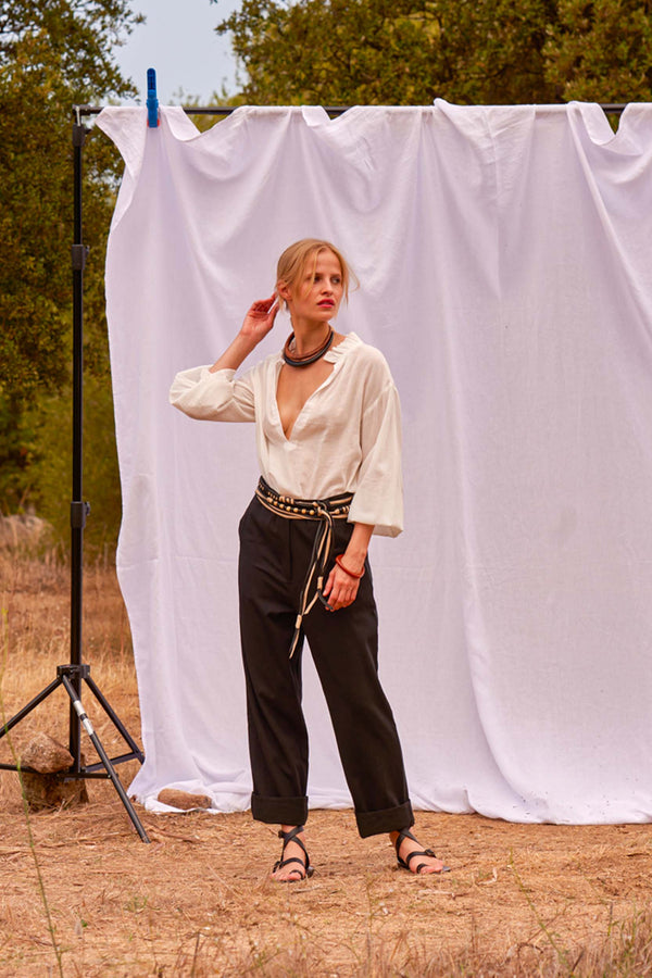 BLOUSE SAPHO - OFF WHITE