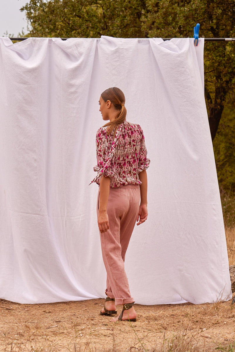 PANTALON ANGIE - CAMEO BROWN