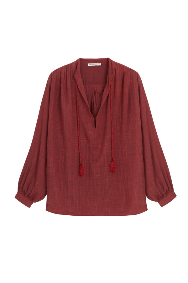BLOUSE VENACO - RUAN ROUGE