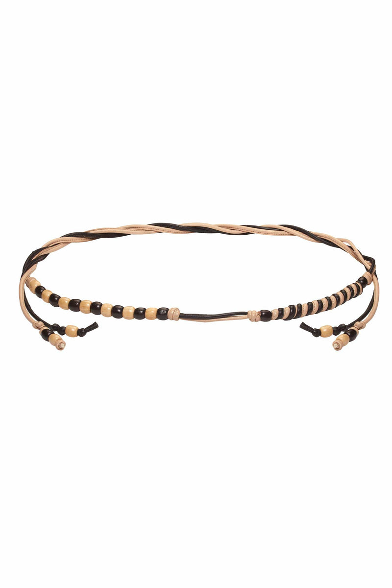 CEINTURE PRECILLIA - BLACK OFF WHITE