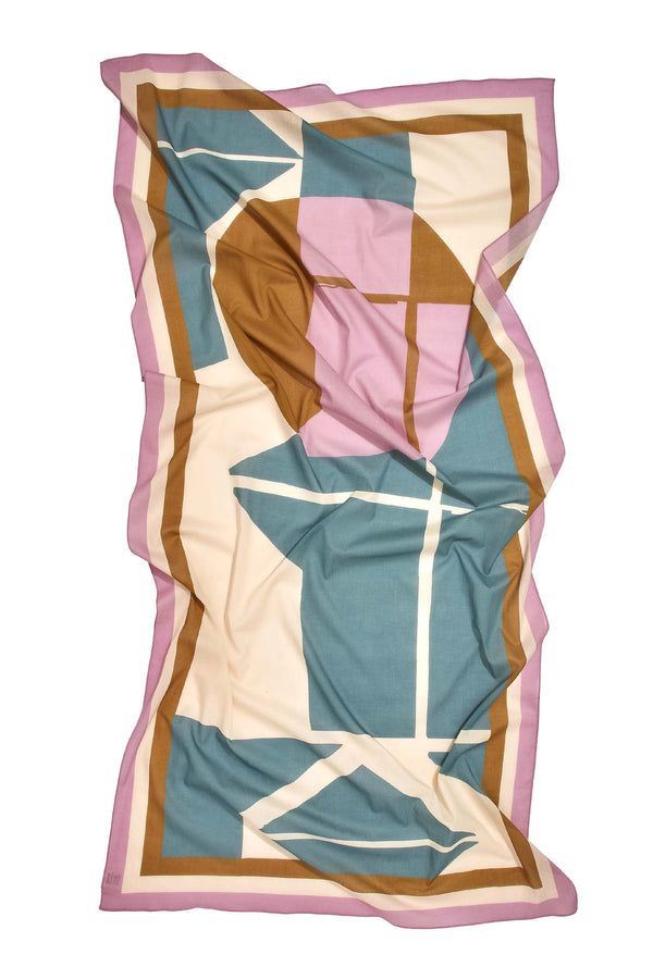 ETOLE IMPRIME SUNSET - LIGHTPINK