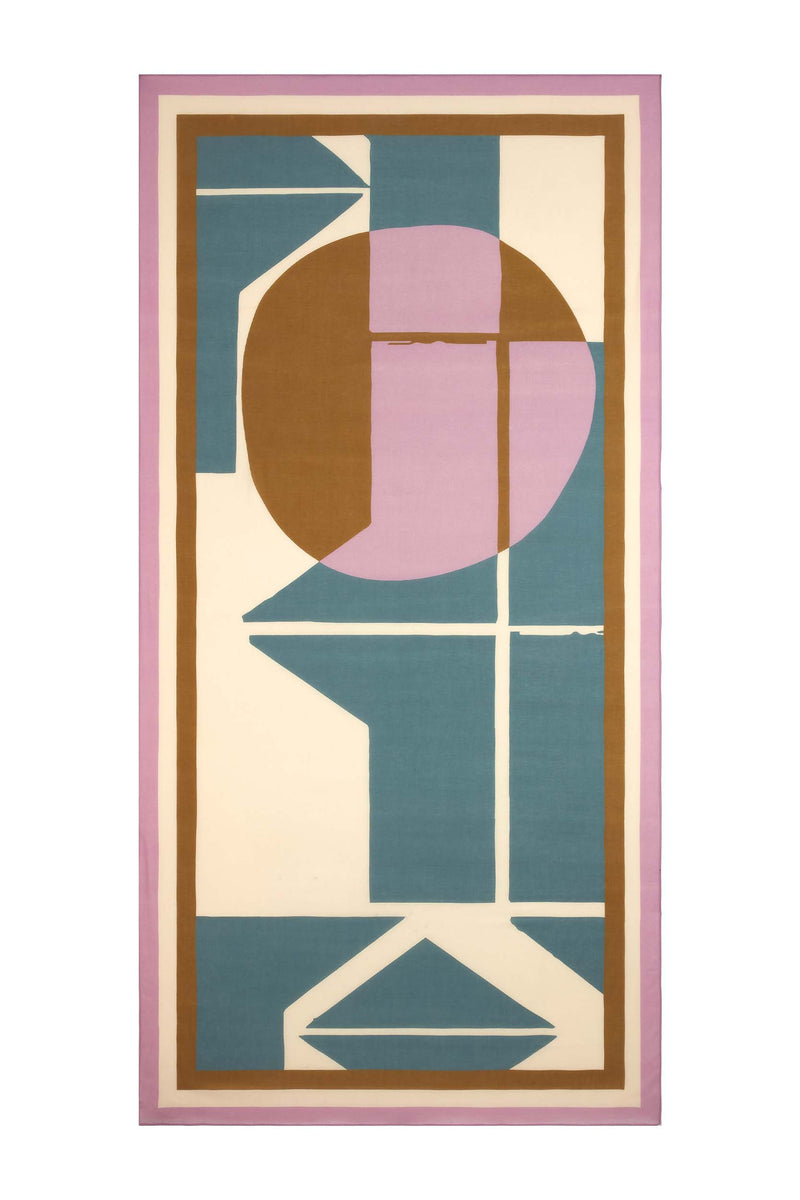 ETOLE IMPRIME SUNSET - LIGHTPINK