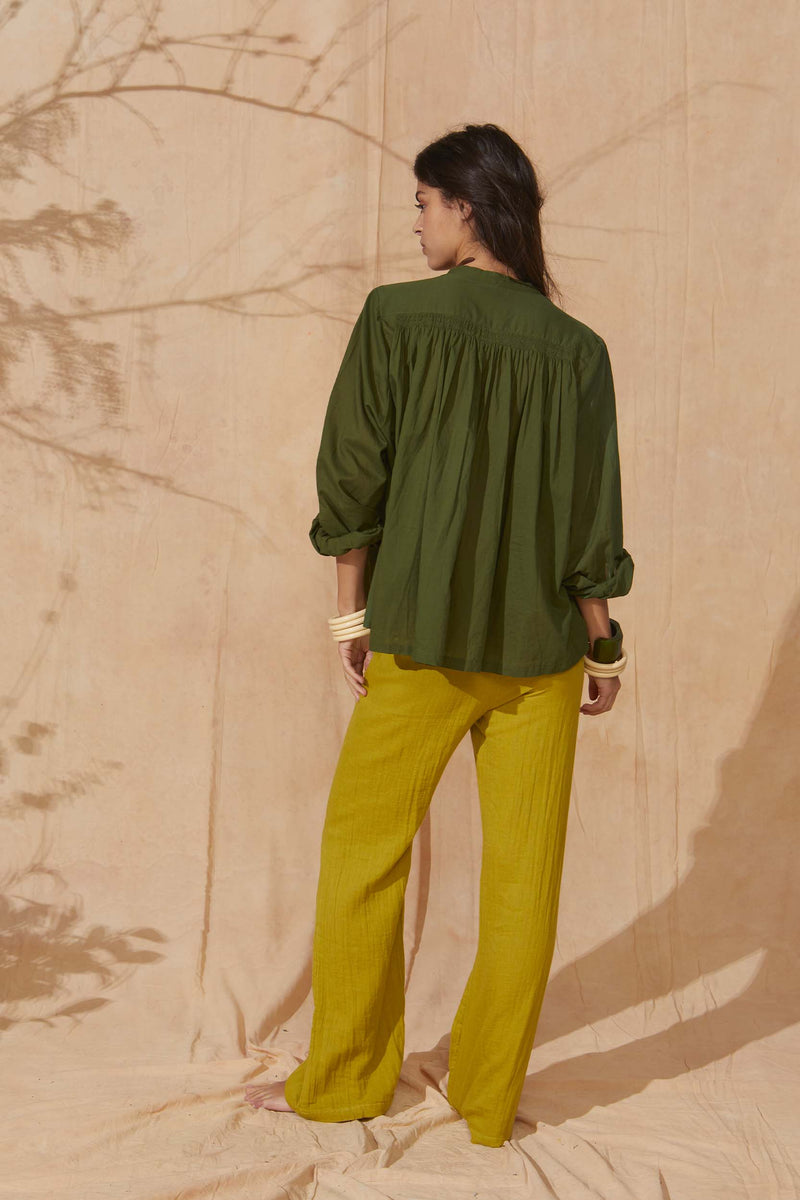 PANTALON ANGELA - CAMEO BROWN