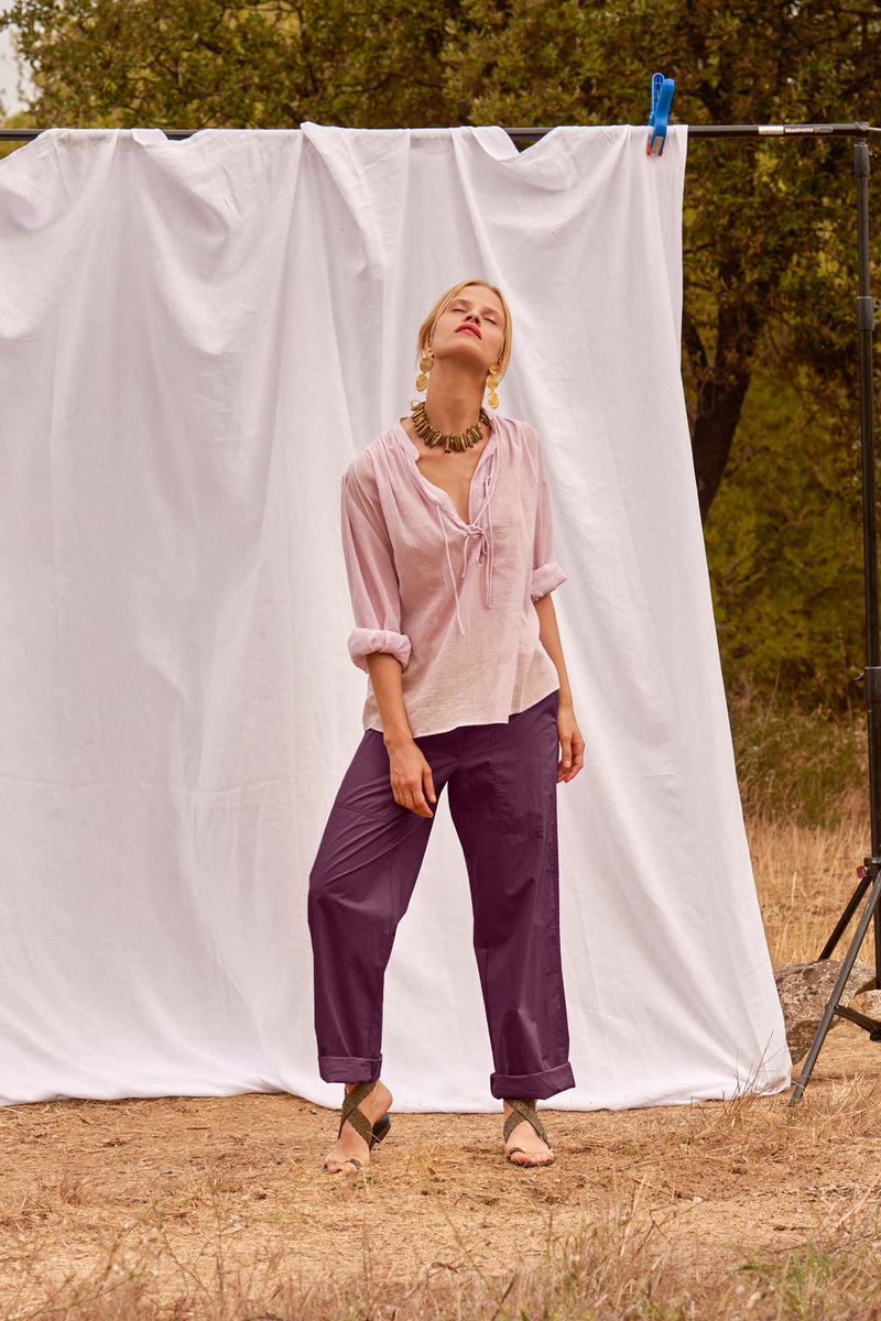 PANTALON MARCO - DARK PURPLE
