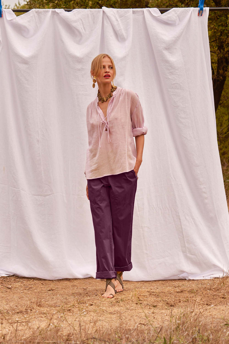 PANTALON MARCO - DARK PURPLE