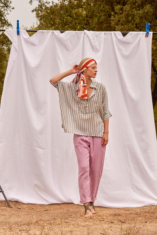 PANTALON ANGIE - MAUVE MIST