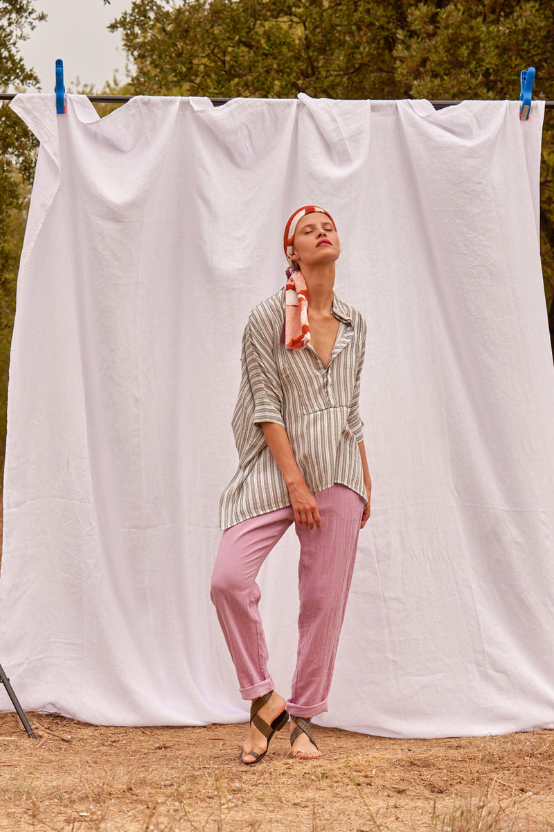 PANTALON ANGIE - MAUVE MIST