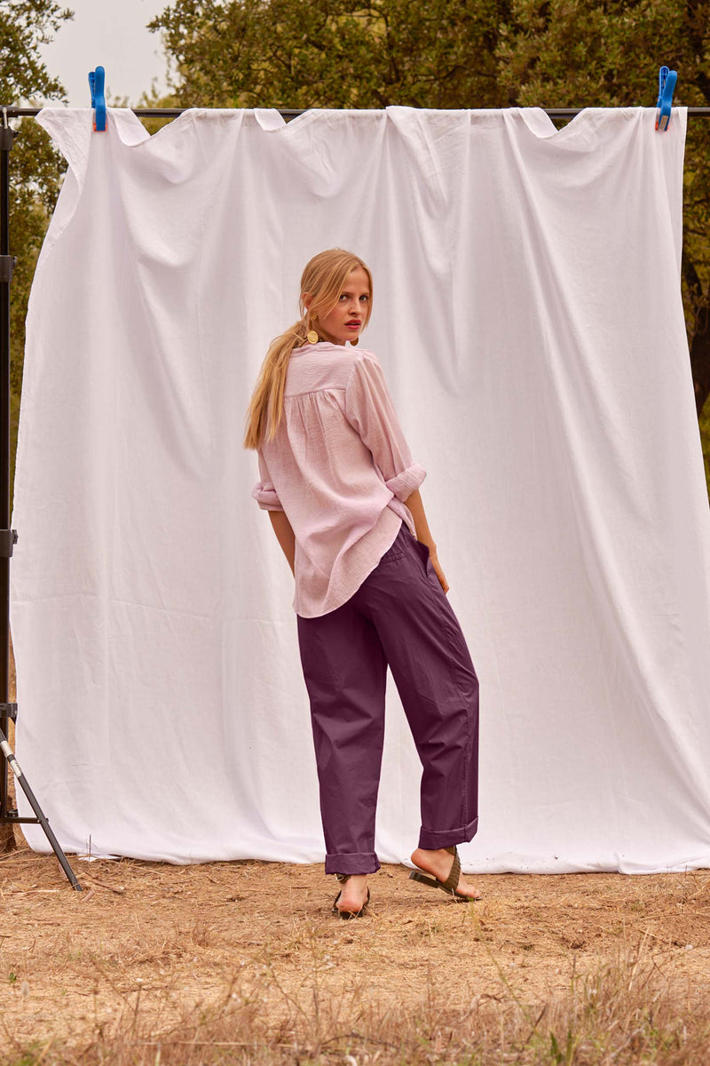 PANTALON MARCO - DARK PURPLE