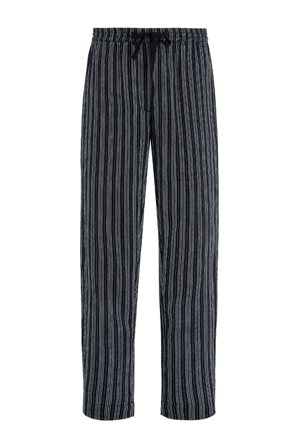 PANTALON ANGELE TISSAGE FORMENTERA - BLACK