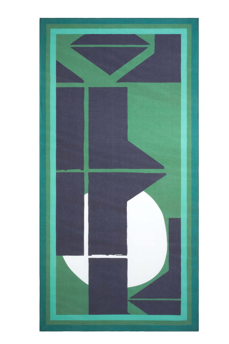 ETOLE IMPRIME SUNSET - GREEN