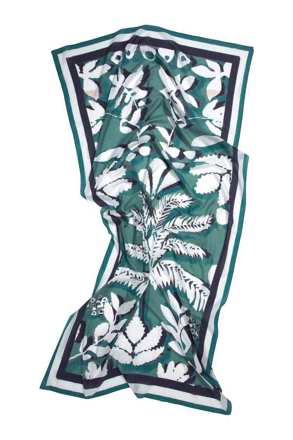 ETOLE IMPRIME TROPICAL - AQUA GREEN