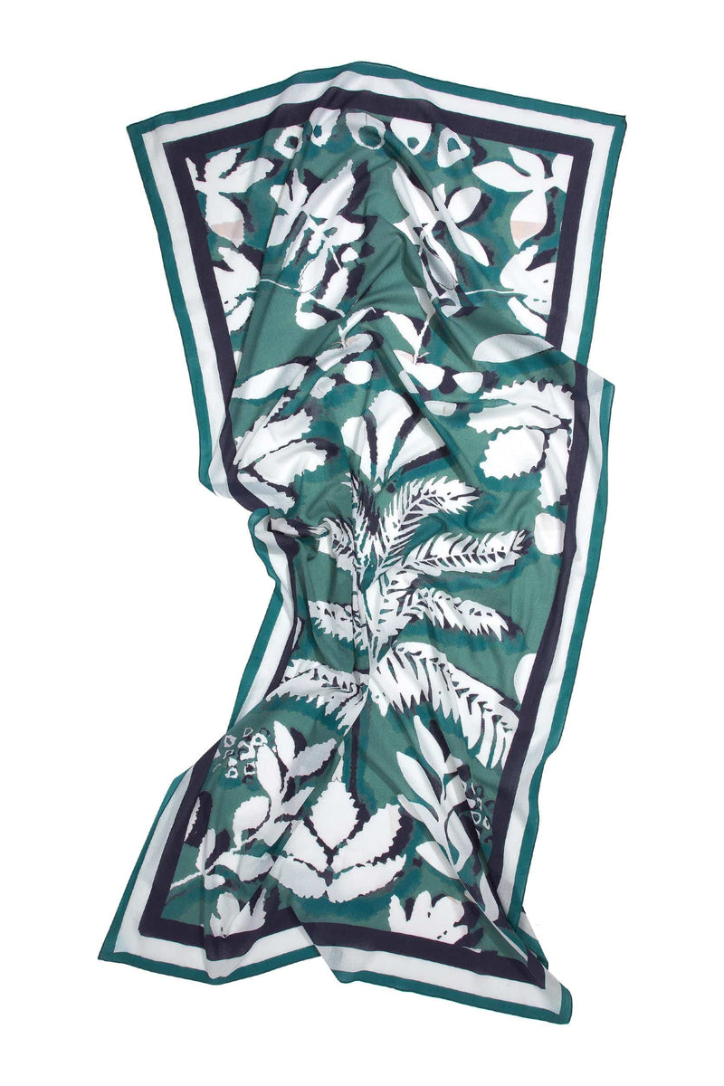 ETOLE IMPRIME TROPICAL - AQUA GREEN