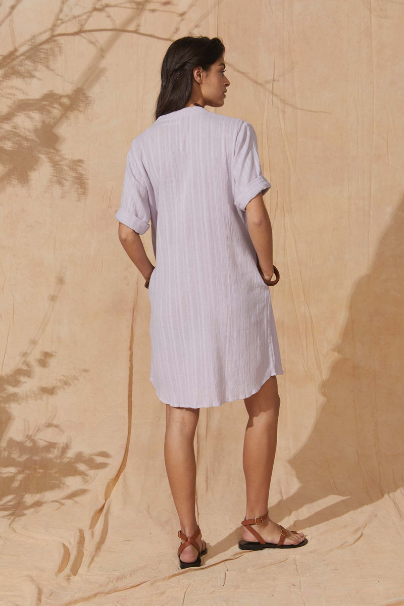ROBE FLAMINIA - WHITE
