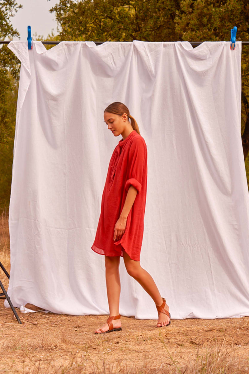 ROBE JOSEPHINE - REDWOOD