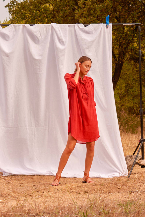 ROBE JOSEPHINE - REDWOOD