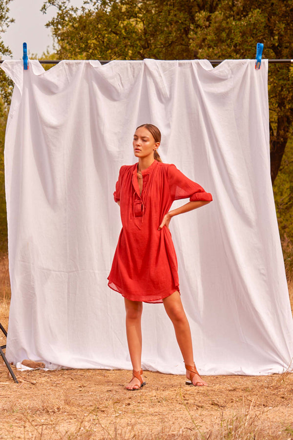 ROBE JOSEPHINE - REDWOOD