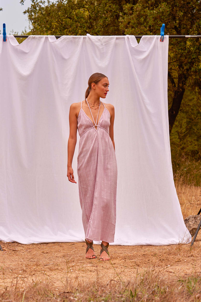 ROBE DALHIA - WHITE