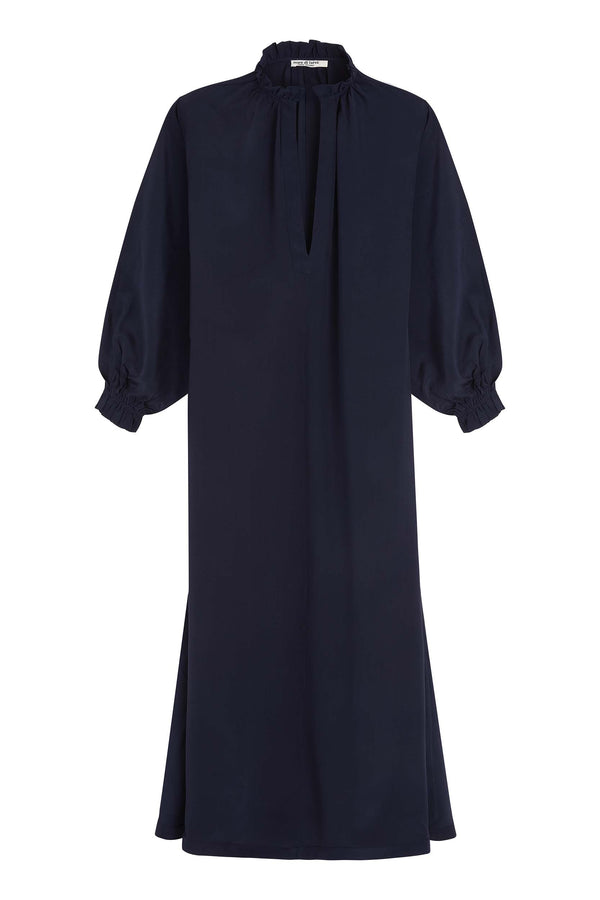 ROBE SERAPHINE SOIE - INK