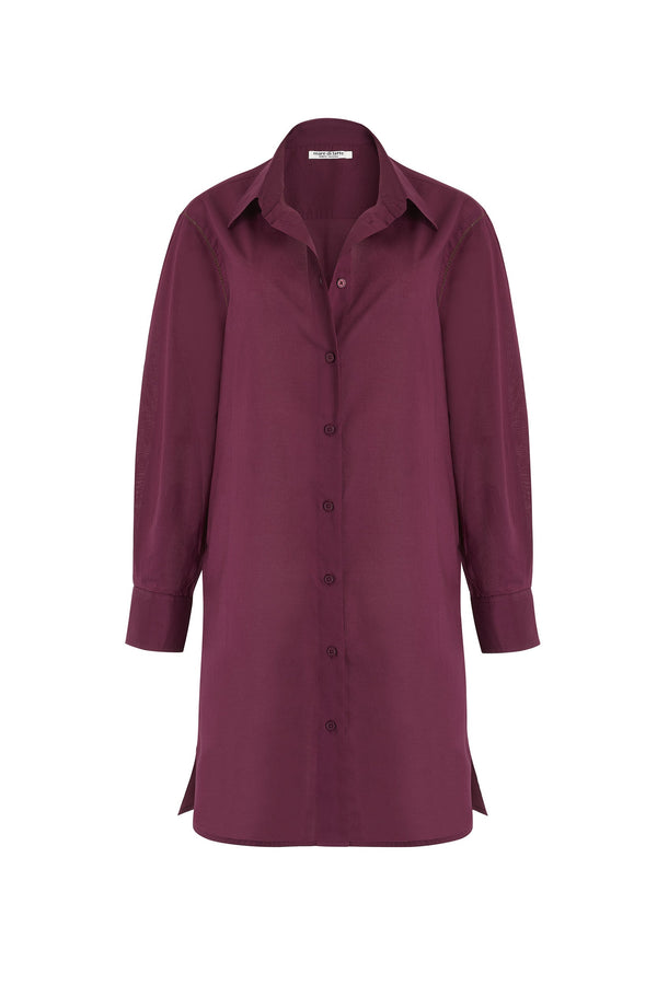 ROBE DINA - DARK PURPLE