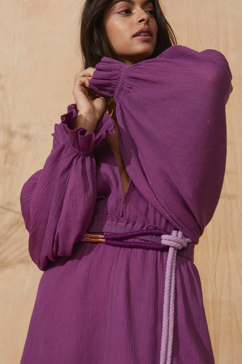 ROBE JENY - MAGENTA PURPLE