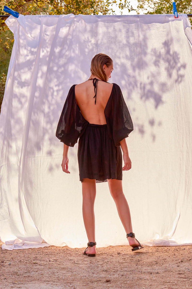ROBE JENY - BLACK