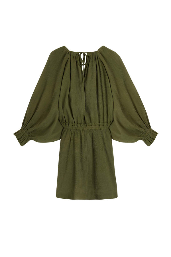 ROBE JENY - OLIVE GREEN