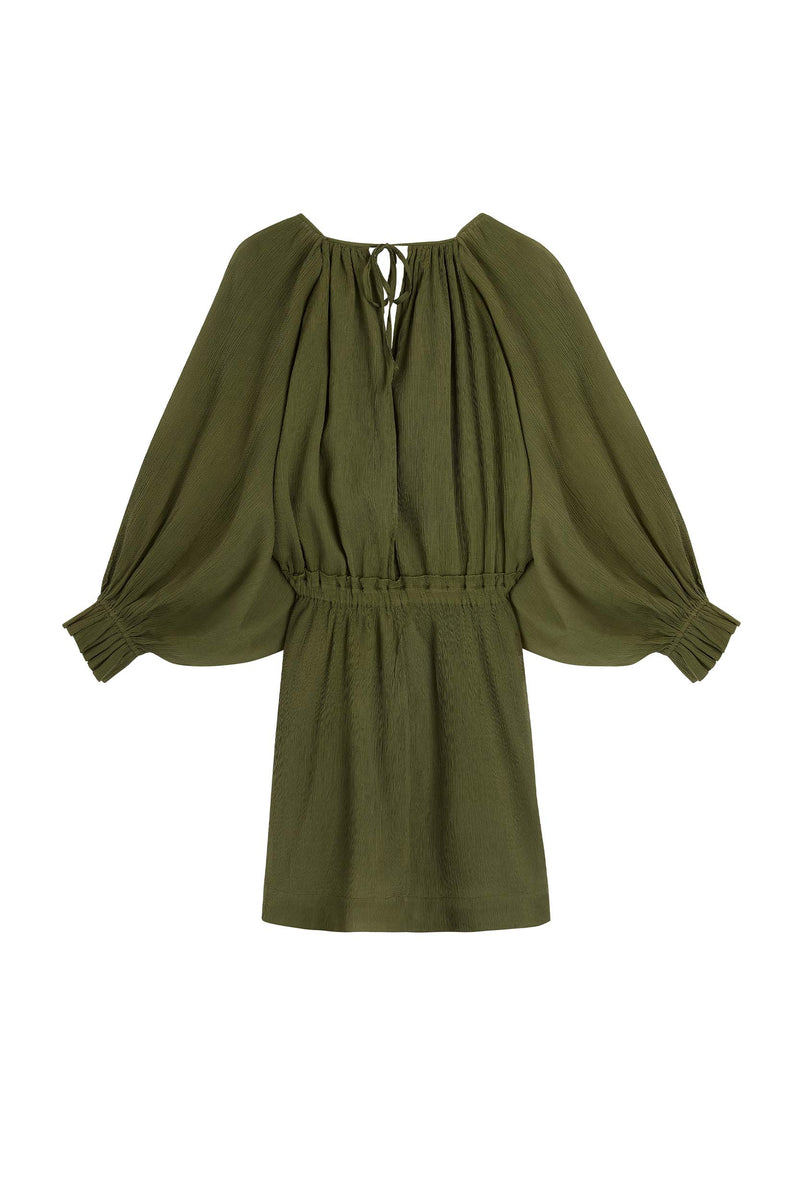 ROBE JENY - OLIVE GREEN